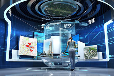 數(shù)字展廳：武漢金控貿(mào)易服務區(qū)展廳
