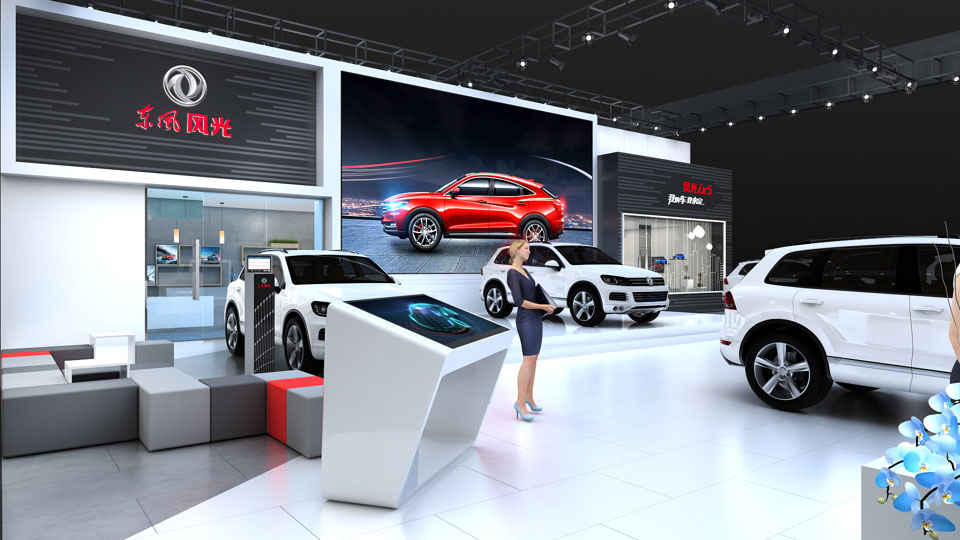 展臺(tái)搭建：TURSS版-2021年東風(fēng)風(fēng)光B級(jí)車展