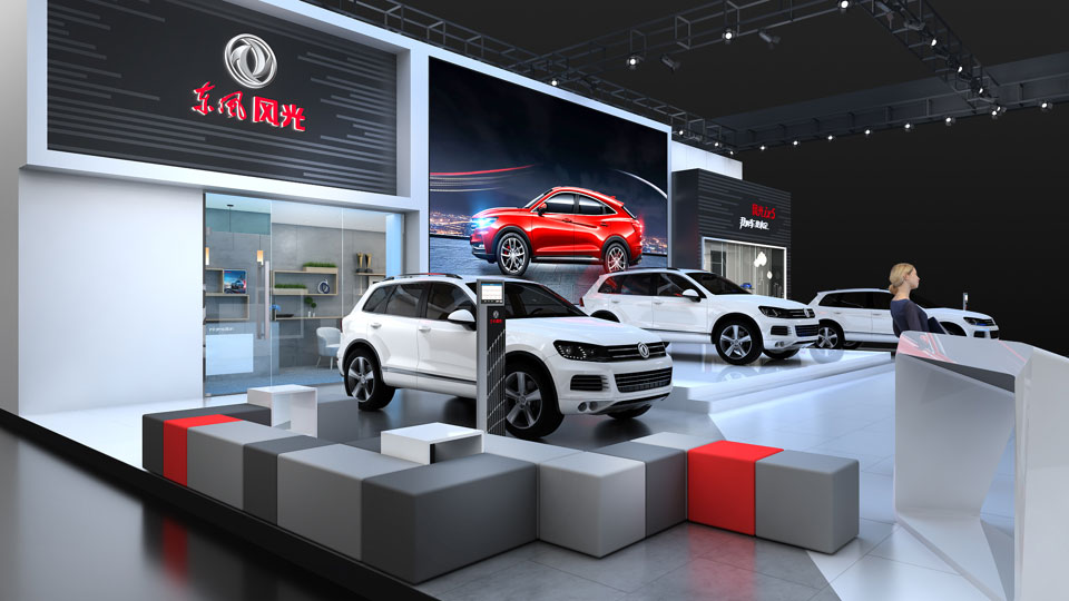 展臺(tái)搭建：TURSS版-2021年東風(fēng)風(fēng)光B級(jí)車展