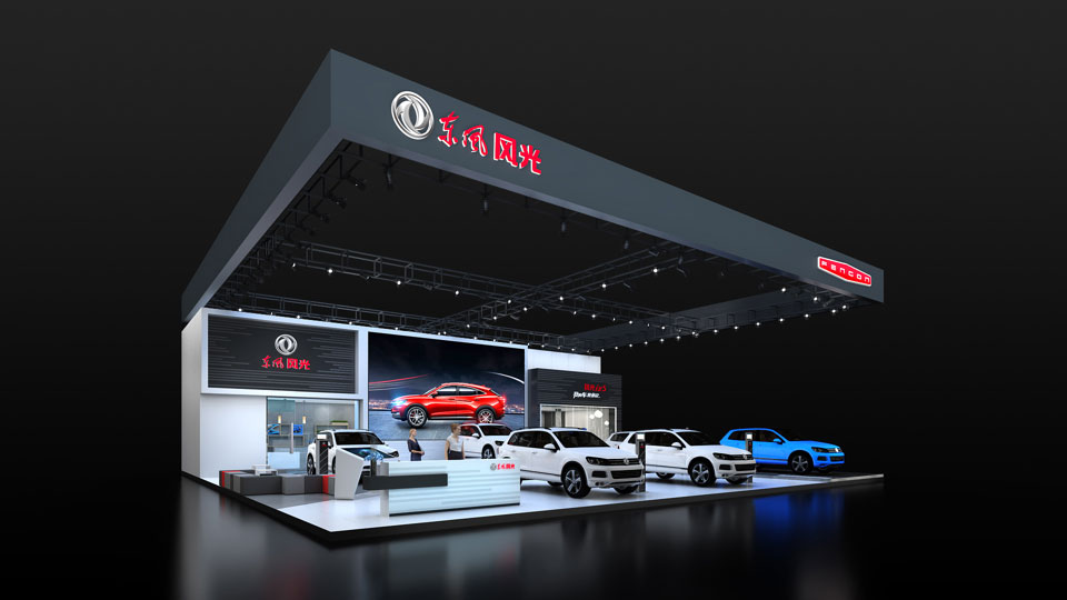 展臺(tái)搭建：TURSS版-2021年東風(fēng)風(fēng)光B級(jí)車展